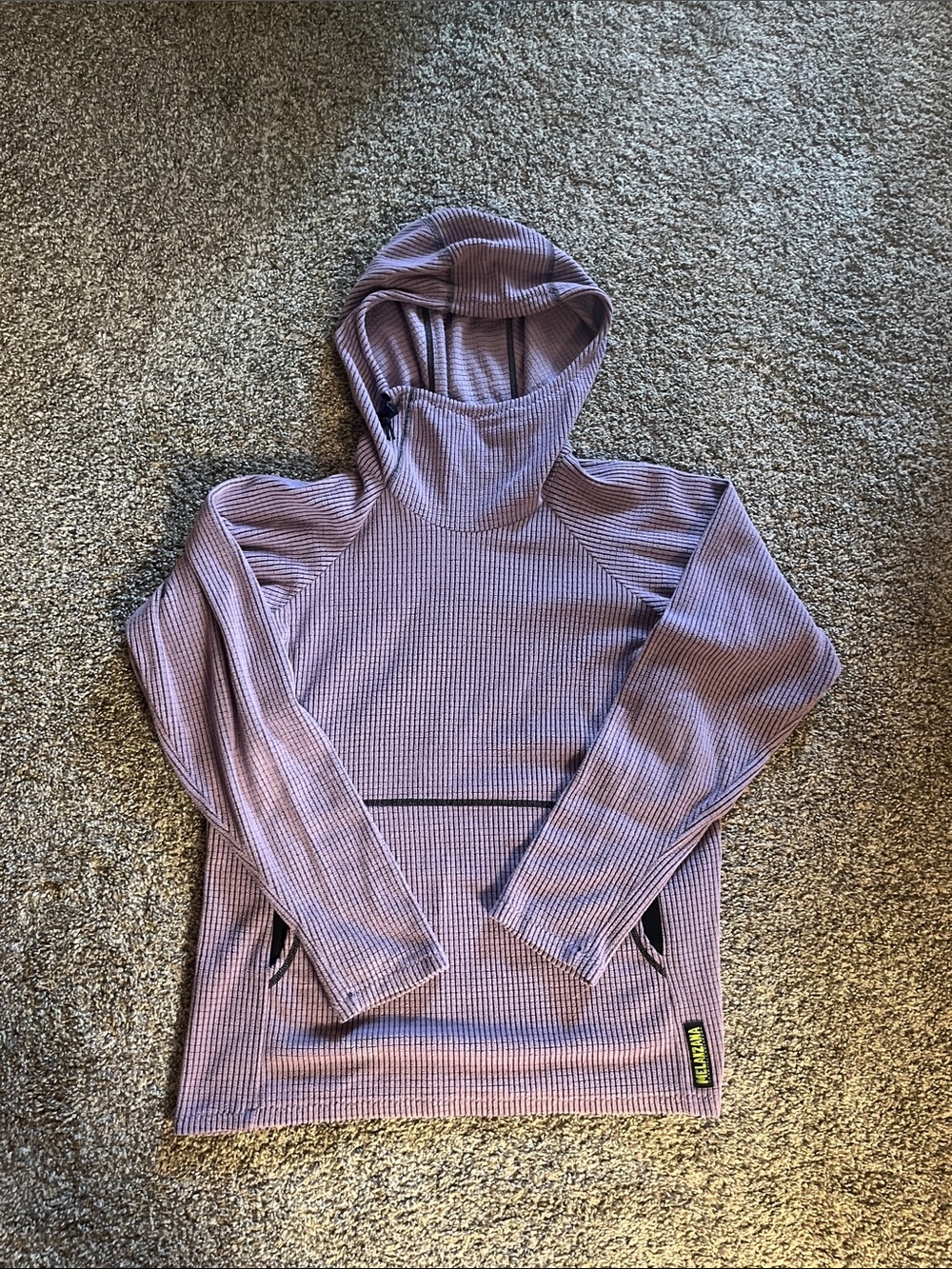 Melanzana Grid Hoodie